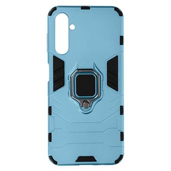 Capa Avizar para Samsung Galaxy A14 Hybrid Shockproof Suporte de Anel metálico Azul - 1