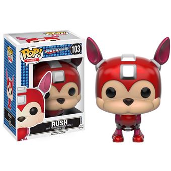 Figuras de coleção FUNKO Mega Man - Rush | Vermelho - 1