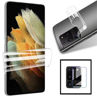 Kit Película Protectora de Hydrogel Verso + Frente + Câmara G4M para Samsung Galaxy Note10 Lite - 1
