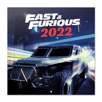 Calendário 2022 Erik Editores The Fast & Furius - 1