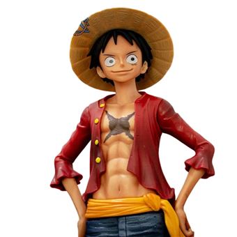 Estátua Antiimpacto One Piece Monkey D. Luffy | 28 cm - 1