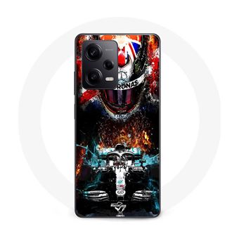 Capa Maniacase para Xiaomi Redmi Note 12 Pro 5G lewis hamilton mercedes 44 - 1