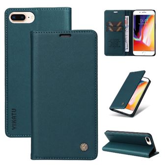 Capa ZURSANA para iPhone 6 Plus/6S Plus | Pele | Magnética | Porta-Cartões | Azul - 1