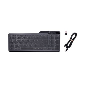 Teclado com Fios HP Teclado 400 Com Fios e com Retroiluminação | Idioma: Inglês | Preto - 1