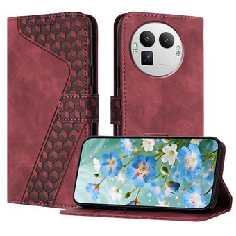 Capa FOXDOCK para Realme GT8 Pro com Fecho Magnético | Resistente a Impactos e Quedas | Compartimentos para Cartões | Castanho - 1