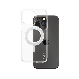 Capa para Telemóvel PanzerGlass CARE™ by PanzerGlass® Case Transparent w. Silver Kickstand & MagSafe iPhone 15 Pro Max | Transparente - 1