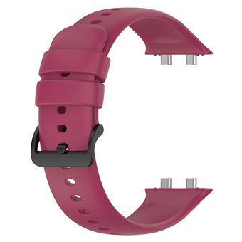 Bracelete Avizar para Oppo Watch 3 | Silicone Soft-Touch | Correia com Orifícios - Bordéus - 1