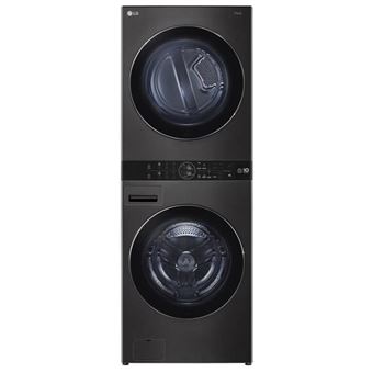 Máquina de Lavar e Secar Roupa LG WT1716BBF | 17/16 Kg | 1100 RPM | D | Preto - 1