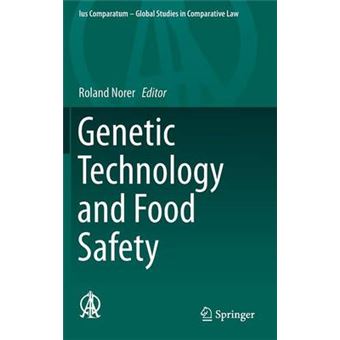 Genetic Technology And Food Safety 14 Ius Comparatum  Global Studies In Comparative Law - 1