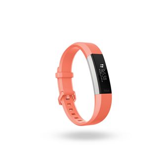 Fitbit Alta HR Rastreador de atividade para pulso Coral, Inox OLED