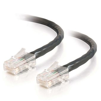 Cabo de Rede C2G Cat5E Assembled UTP Patch Cable Black 5m | Preto - 1