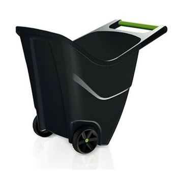 Carro de Jardim Prosperplast 85L Load & Go II - Preto - 1