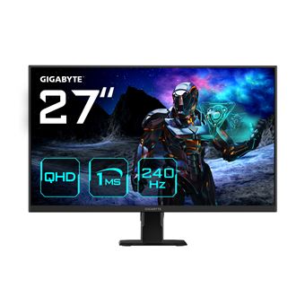 Monitor Gaming GIGABYTE GS27Q X | LCD | QHD | 1 ms | 240 Hz | 27" | F - 1