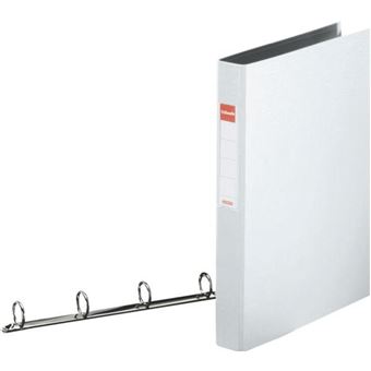 Argola para Capas Esselte Standard Ring Binders , PP White 4x25 mm | Branco - 1