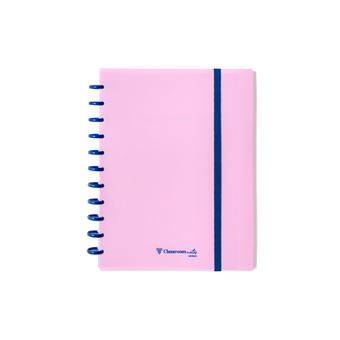 EcoSmart PP Ambar ClassroomMates | A4 | 100 Folhas | 100G | Rosa Liso - 1