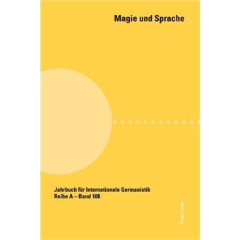 Magie Und Sprache By Peter Lang Ag - 1