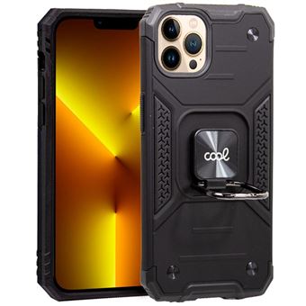Capa COOL para iPhone 13 Pro Max Hard Ring - Preto - 1