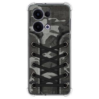 Capa de Silicone Tumundosmartphone à Prova de Choque para Oppo Reno 13 5G | Design de Ténis - 15 desenhos - 1