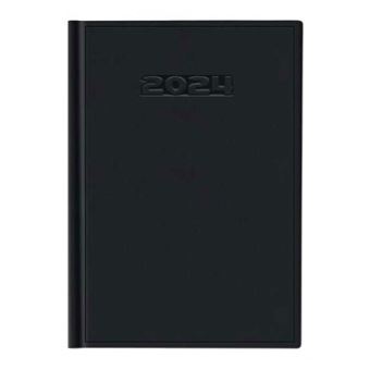 Agenda Diaria A5 2024 Papiro Tucson Preta A21 - 1