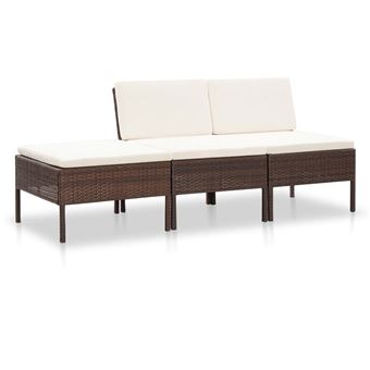 Conjunto de Mobiliário de Exterior VidaXL 48955 - 1