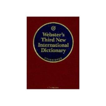 Webster's Dictionary - 1