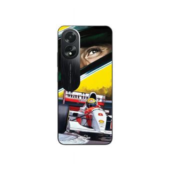 Capa Maniacase para Oppo A38 | F1 Ayrton Senna Mclaren Legend Fórmula 1 - 1