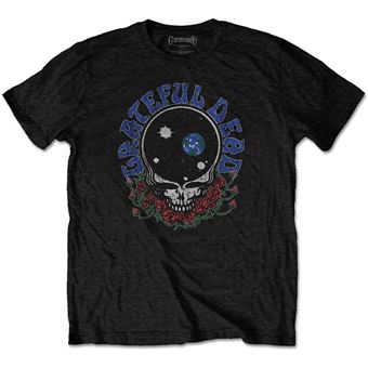 T-shirt Rock Off GRATEFUL DEAD | Space Your Face | Preto | M - 1