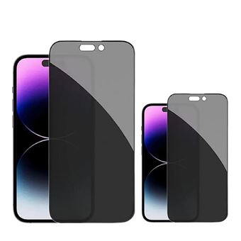 Kit 2 Películas de Vidro Temperado Privacidade GIFT4ME para Apple iPhone 17 Pro Max | Transparente/Preto - 1