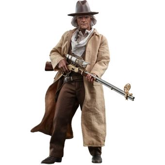 Doc Brown aus dem aus dem Film "Zurück in die Zukunft III" von Hot Toys