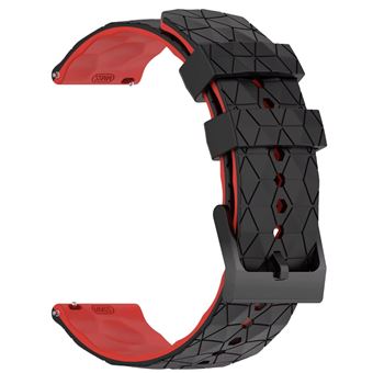 Bracelete Hexatone Antiimpacto para Samsung Galaxy Watch 5 Pro | Preto e vermelho - 1