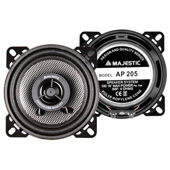 New Majestic AP-205 Redondo 2-way 100W 2peça(s) coluna auto - 1