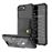 Capa Magunivers PU revestido com folha built-in preto para Apple iPhone 8 Plus/7 Plus/6s Plus/6 Plus 4.7 inch_0