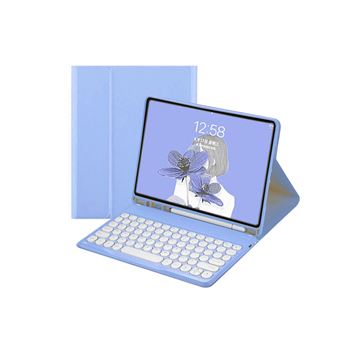Capa Flip e Teclado Bluetooth Royal bailey TS405-1 para iPad mini2345 - 1