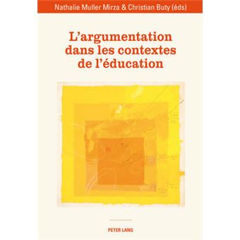 L'Argumentation Dans Les Contextes De L'Ducation - 1