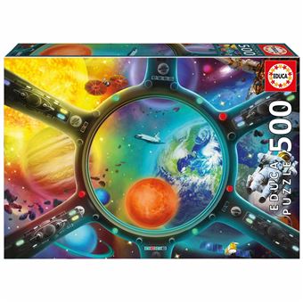 Puzzle Educa | 500 Peças | Caminhada Espacial - 1