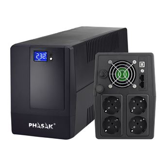 Ups Phasak UPS Esential Interative 2000 VA - PH 9420 | Preto - 1