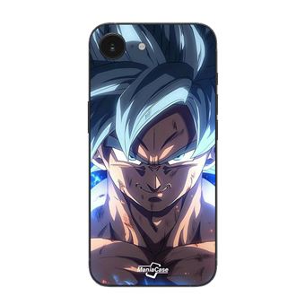 Capa Maniacase para Iphone 16E | Dragon Ball Z Goku Ultra Instinct Angry Face - 1