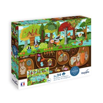 Puzzle SentoSphere Animais 7704 | 24 Peças - 1