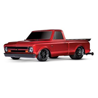 Drag Slash: 1/10 Scale 2WD Drag Racing Truck RED - 1