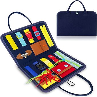 Brinquedos Montessori de Feltro CO-Phénix Busy Board 1X - 1