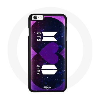 Capa Maniacase para Iphone 6 Bangtan Sonyeondan Logotipo Bts Elogotipo Army I Purple You - 1