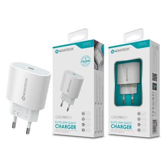 Adaptador NOVOTECK C-004 Pd Type-C 20W 22 - Branco - 1