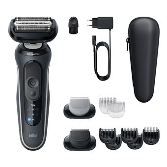 Máquina de Barbear Braun Series 6 62-G1650s | Preto - 1