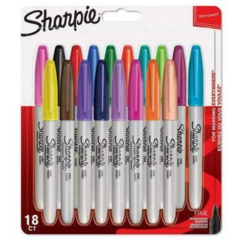 Marcador Sharpie Fine | Cinzento - 1