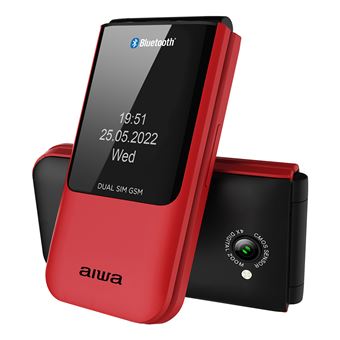 Telemóvel Aiwa FP-24RD | Vermelho - 1