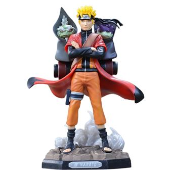 Estátua Antiimpacto Naruto Shippuden | Naruto Uzumaki Modo Sábio | 23 cm - 1