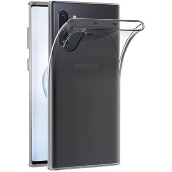 Capa em Silicone Anti-Choque Yiou para Samsung Galaxy Note10+ - Transparente - 1