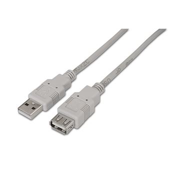 Cabo Usb AISENS A101-0012 | Bege - 1
