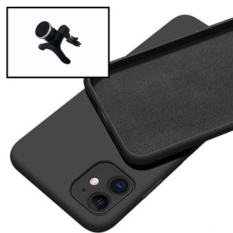 Kit Phonecare Suporte Magnético Reforçado de Carro + Capa Silicone Líquido para iPhone 13 Pro Max - 1