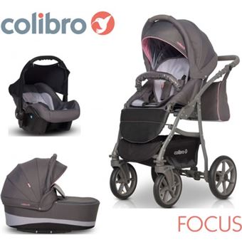 Carrinho Multifuncional Colibro | Focus 3 em 1 Lila - 1